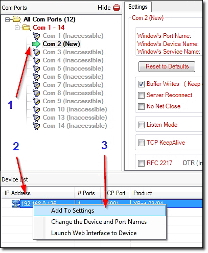 lantronix port redirector