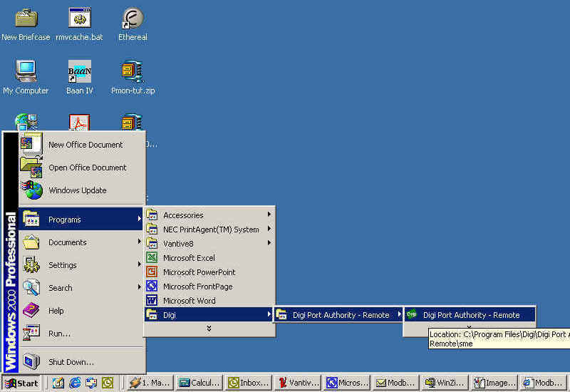 kepware modbus tcp